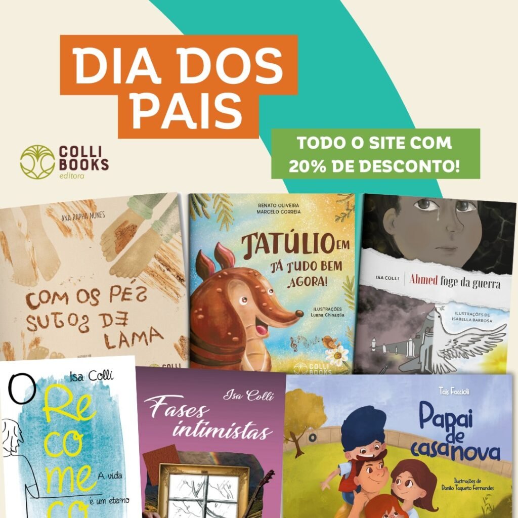 Colli Books lança campanha de desconto para o Dia dos Pais