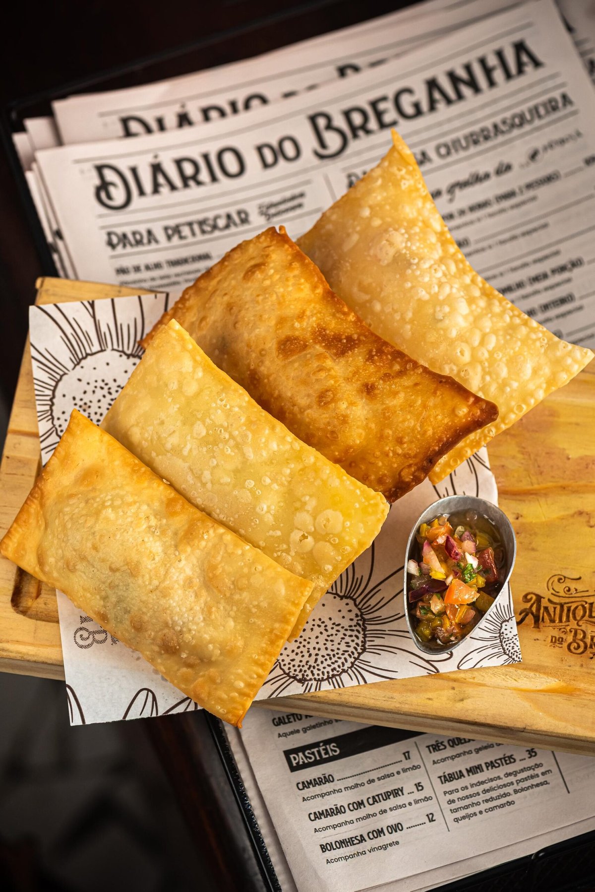 Antiquário do Breganha lança tábua especial no Dia do Pastel