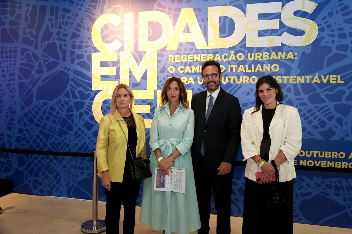 Consulado da Itália inaugura exposição e Praça Itália revitalizada no Rio