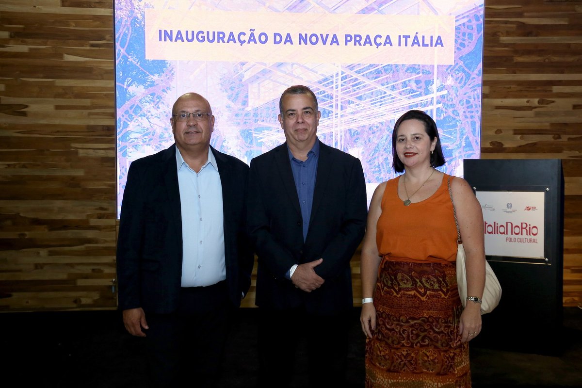 Consulado da Itália inaugura exposição e Praça Itália revitalizada no Rio