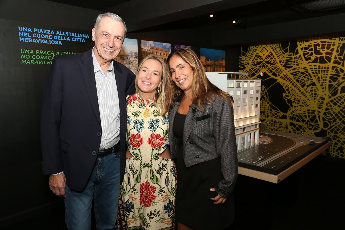 Consulado da Itália inaugura exposição e Praça Itália revitalizada no Rio