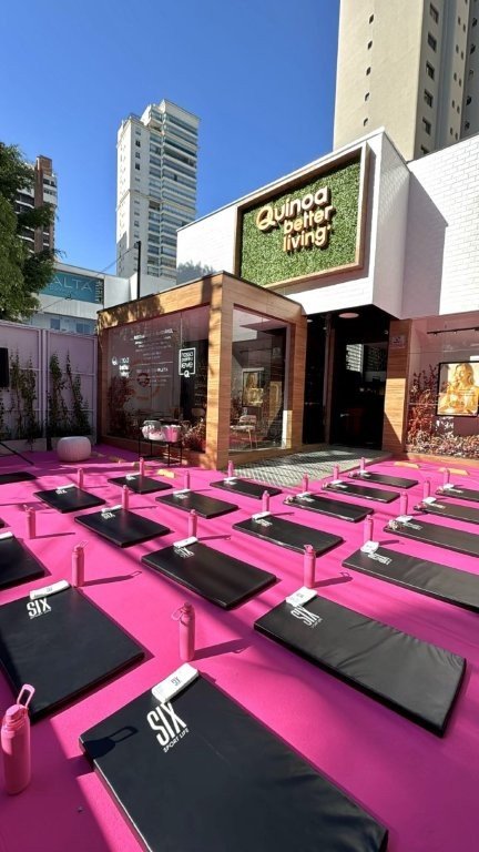 Quinoa Better Living celebra Outubro Rosa com brunch e treino