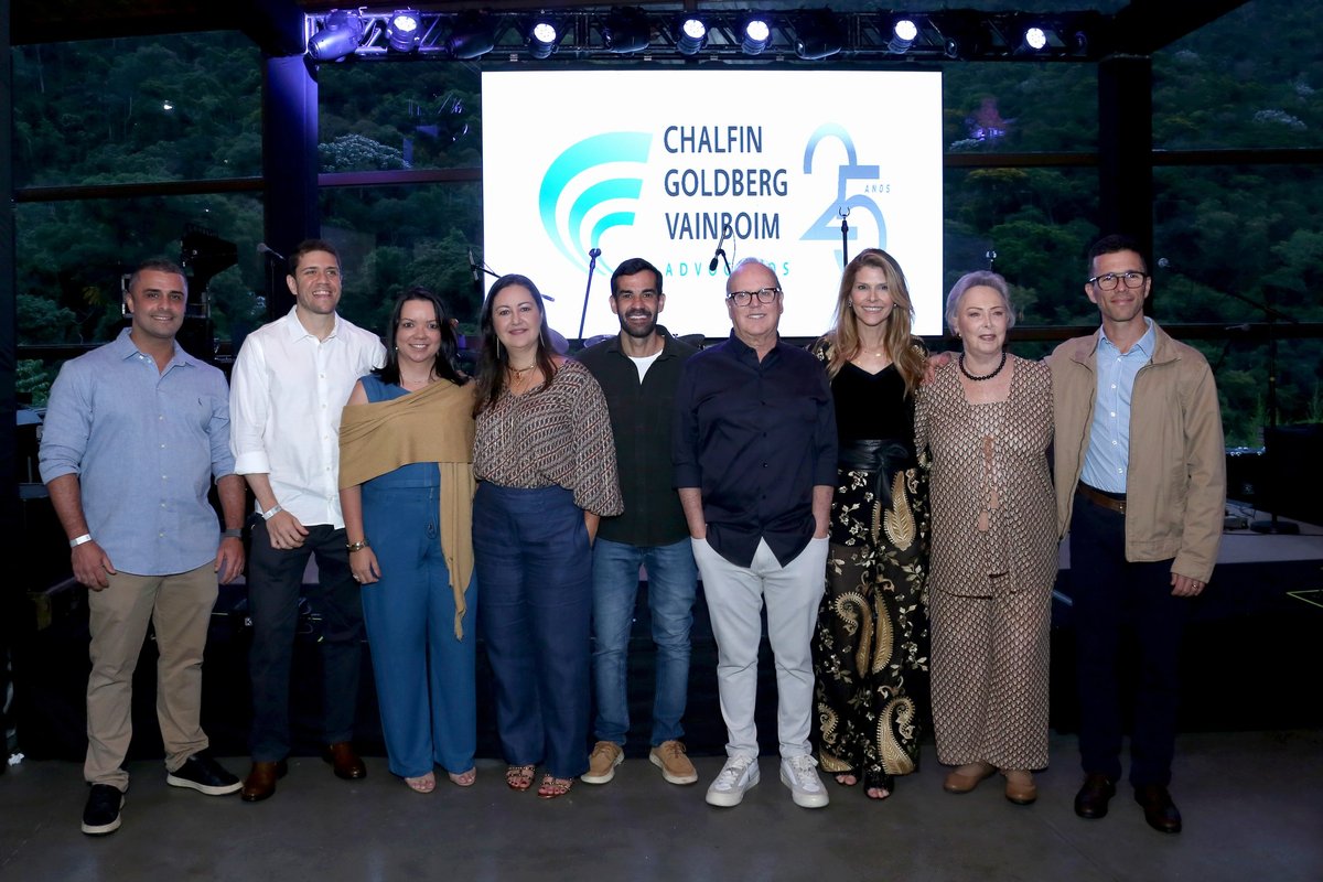 CGV Advogados celebra 25 anos com festa no Rio de Janeiro