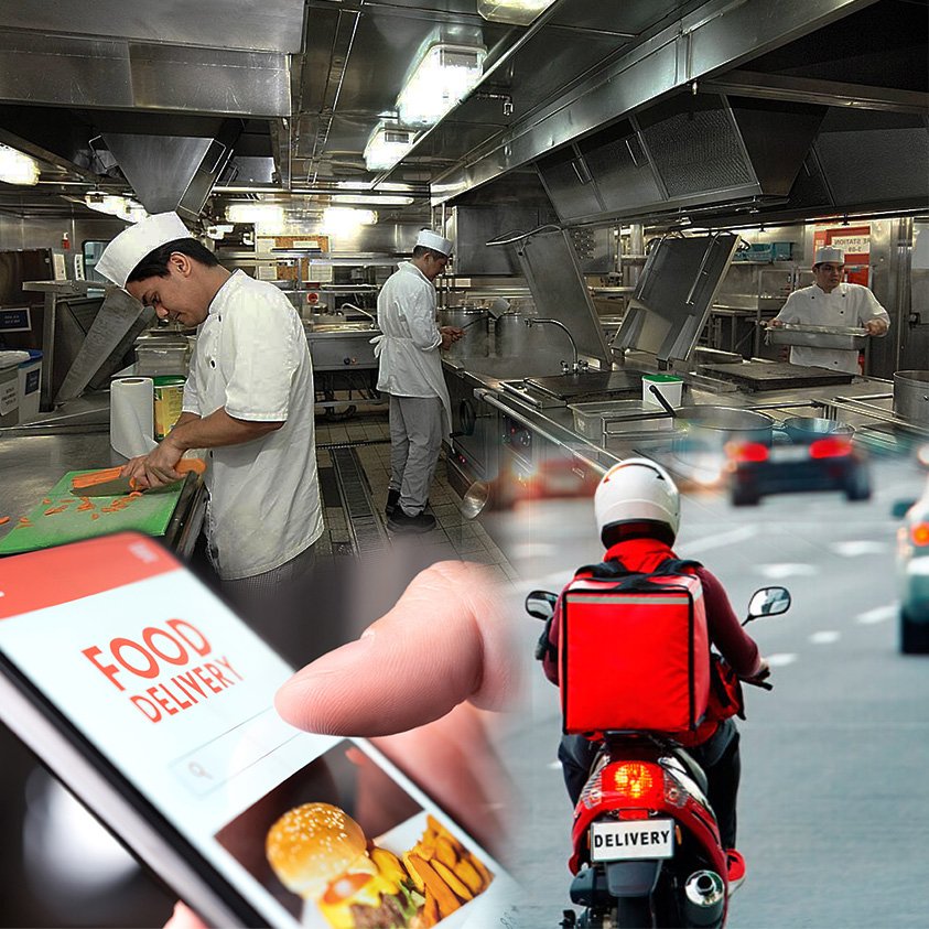 Modelo multimarcas impulsiona dark kitchens no food service