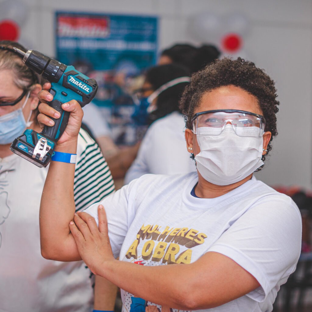 Mulheres à Obra promove oficina com Makita em 8 de novembro