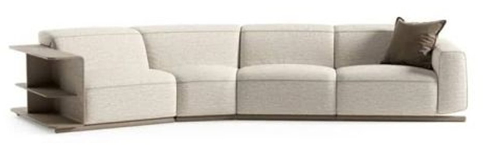 Natuzzi Italia apresenta sofá Pagoda com design modular e tecnologia de conforto