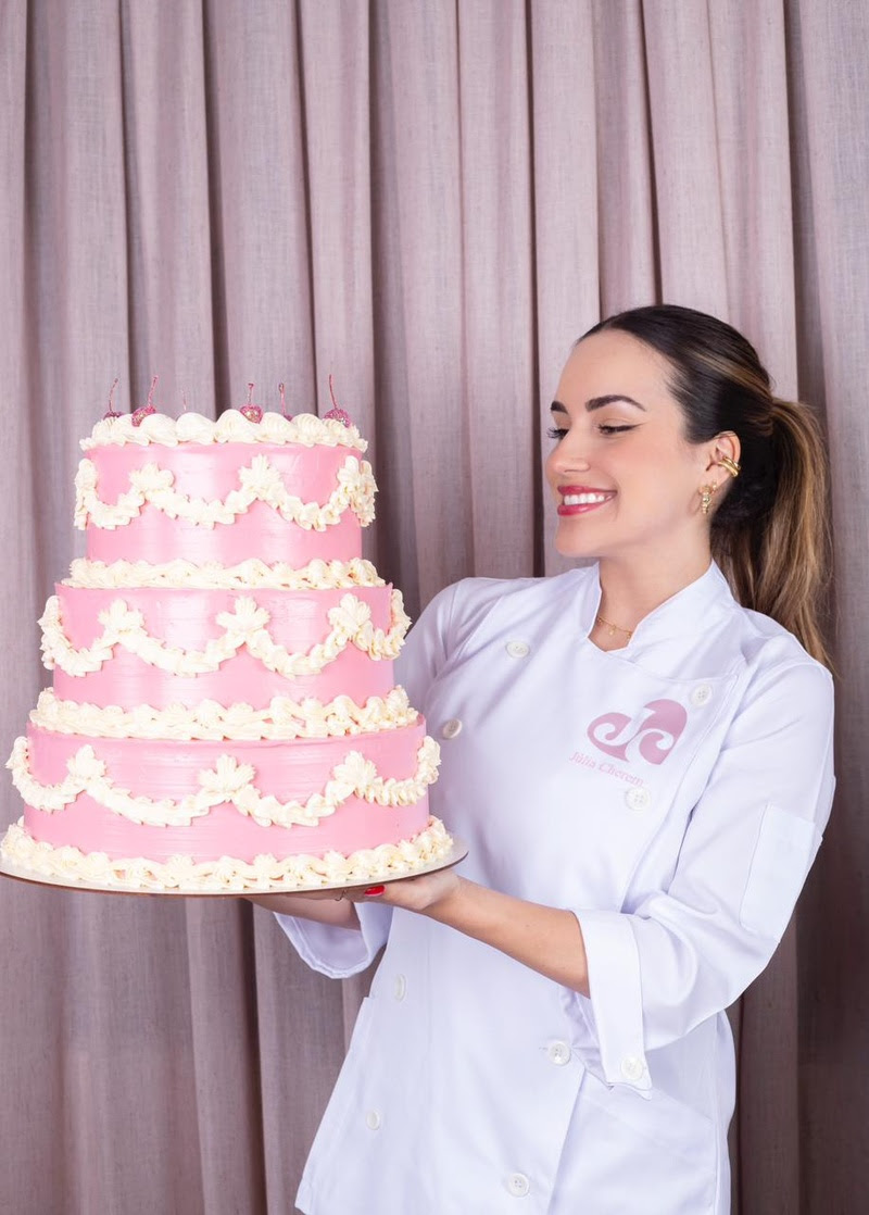 Pastry chef Júlia Cherem launches complete course for new baking entrepreneurs