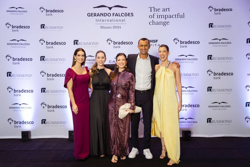 Miami charity dinner raises funds for Gerando Falcoes projects in Brazilian favelas