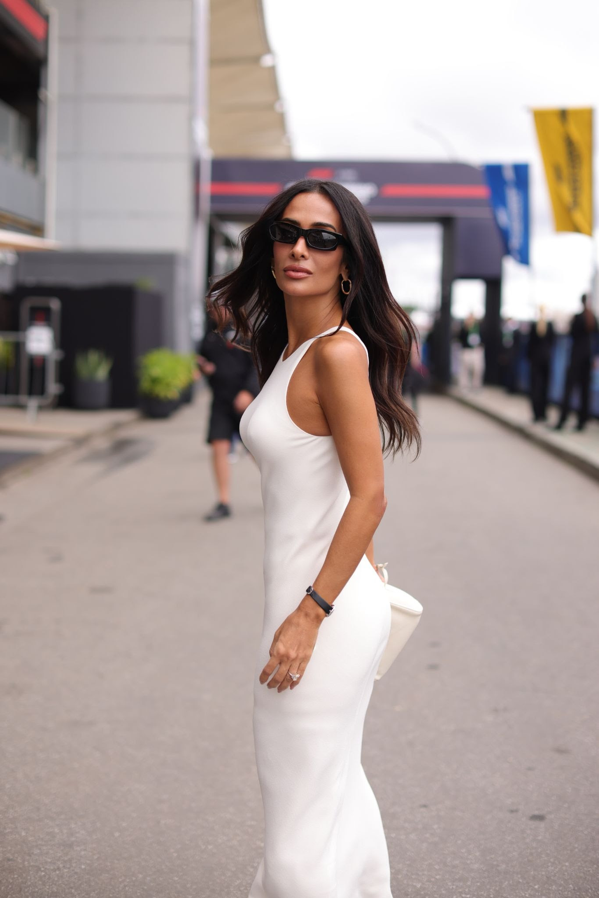 Silvia Braz brilha na Fórmula 1 em São Paulo