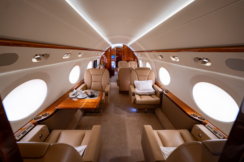 Gulfstream G550 amplia frota de táxi-aéreo da Prime You