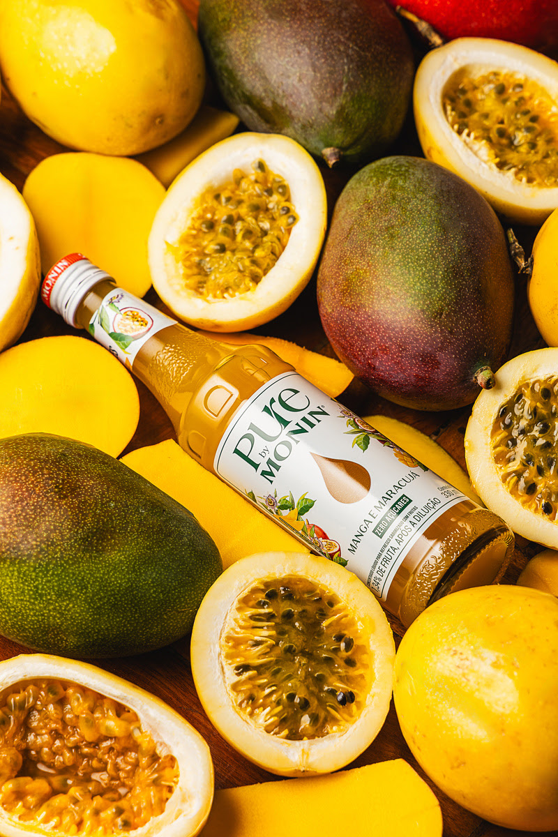 PURE By MONIN estreia no Brasil com bebidas naturais e zero açúcar
