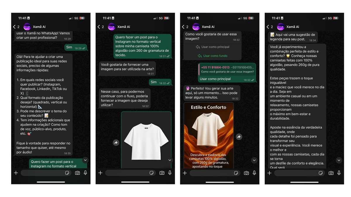 Xamã AI lança marketing com IA direto no WhatsApp
