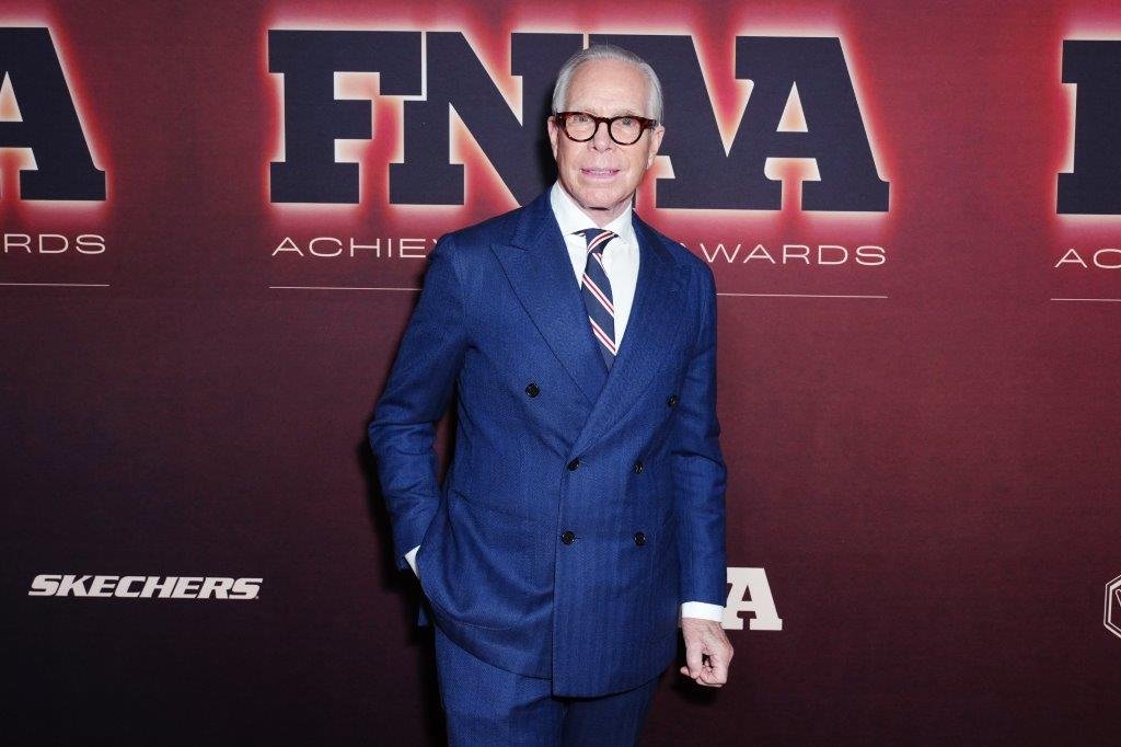 Tommy Hilfiger honored with Lifetime Achievement Award at Footwear News Achievement Awards 2025