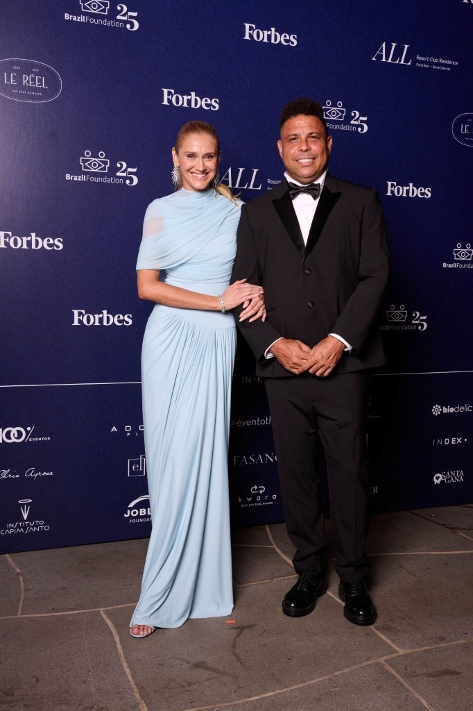 Ronaldo and Celina honored by BrazilFoundation