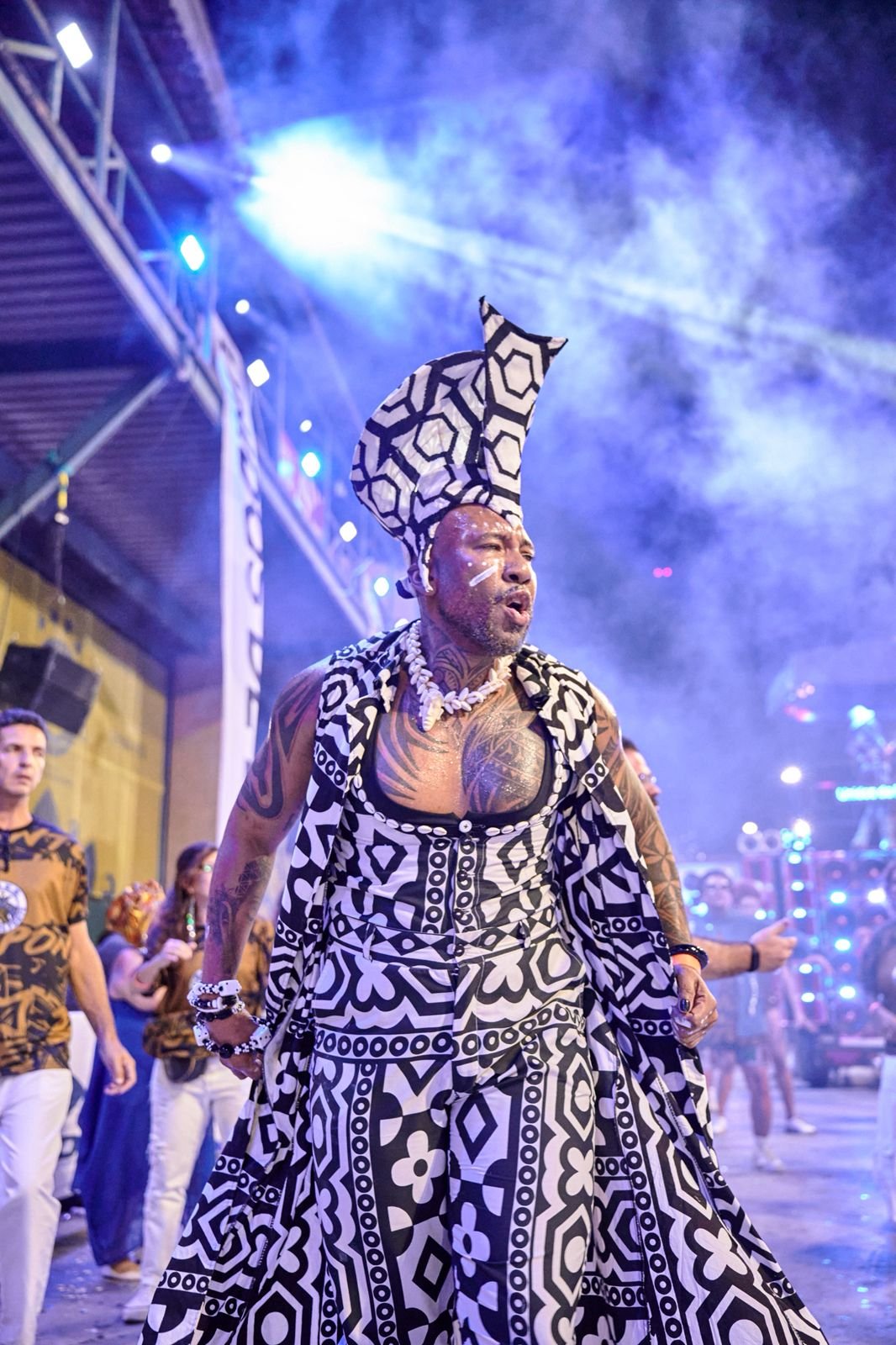 Daniel Zarmanno valoriza potência dos tambores na Unidos da Ponte