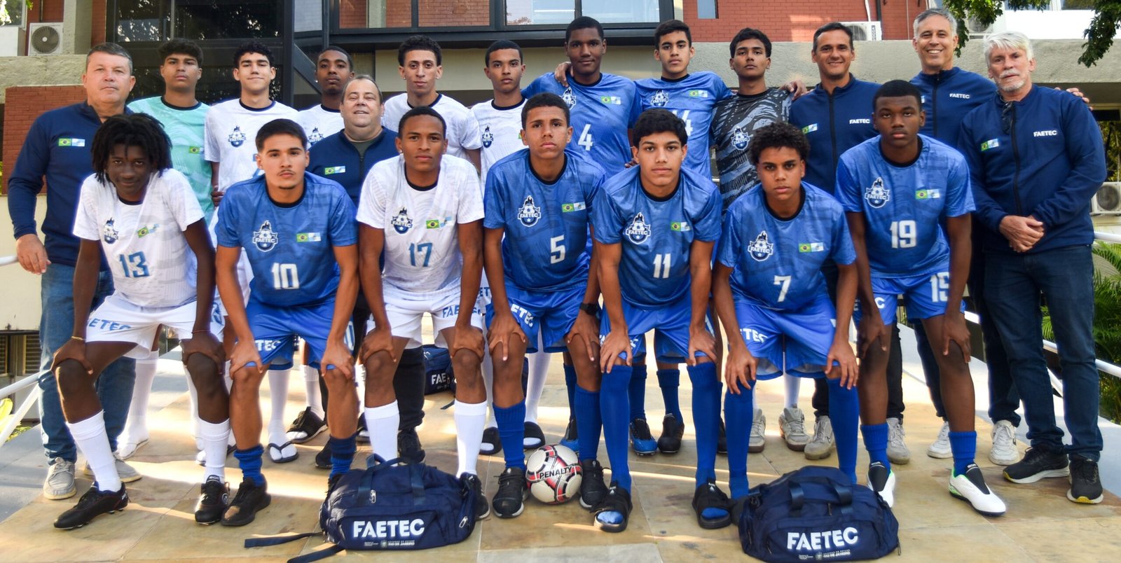 Faetec students travel to Argentina for international football tournament