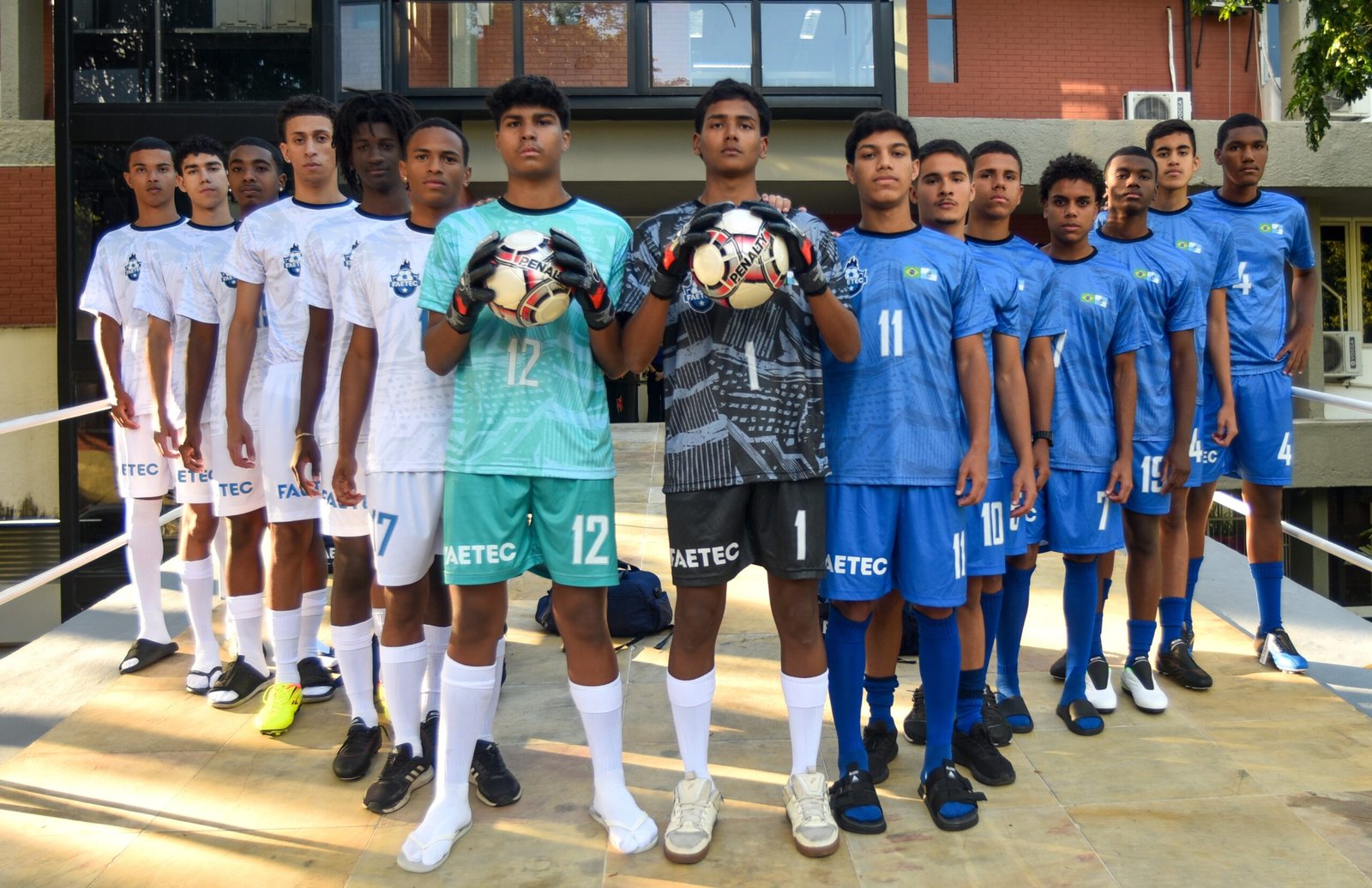 Faetec students travel to Argentina for international football tournament