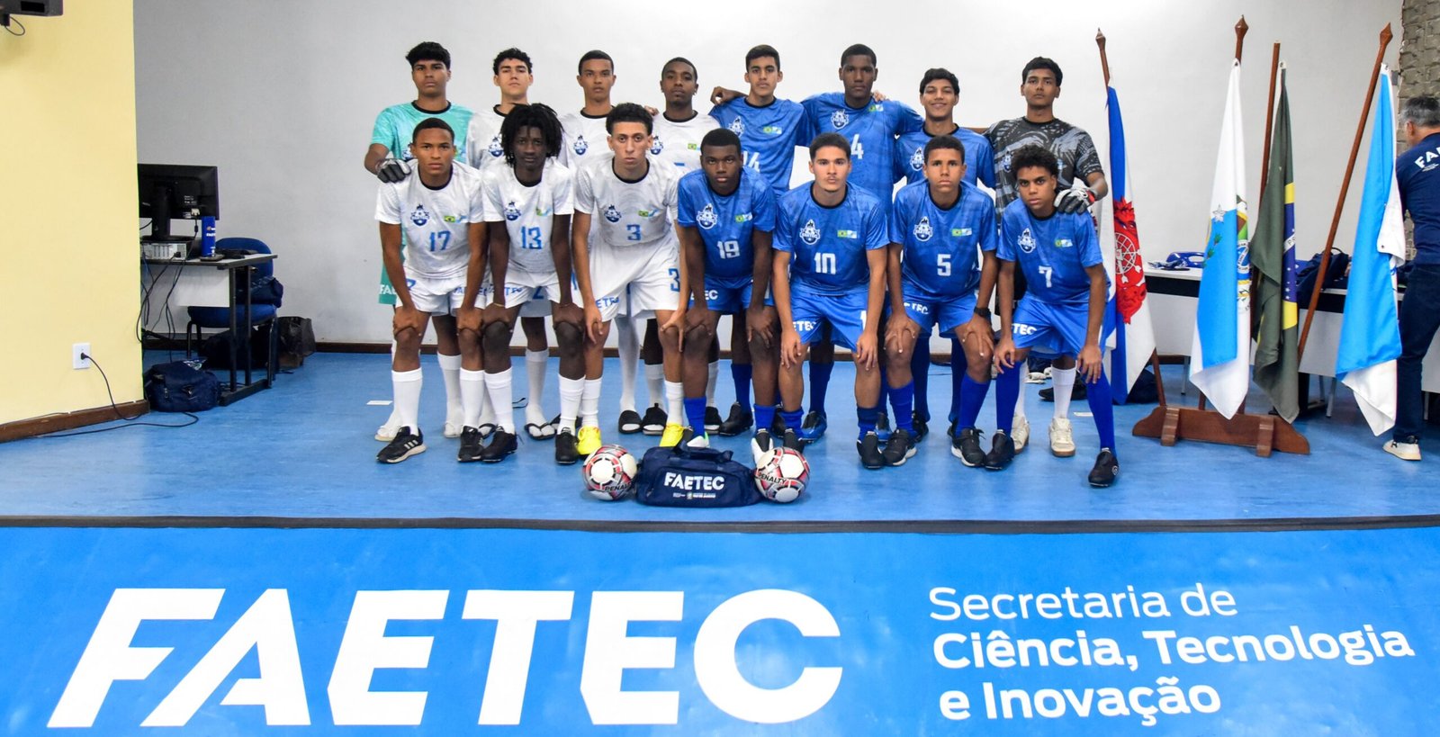 Faetec students travel to Argentina for international football tournament