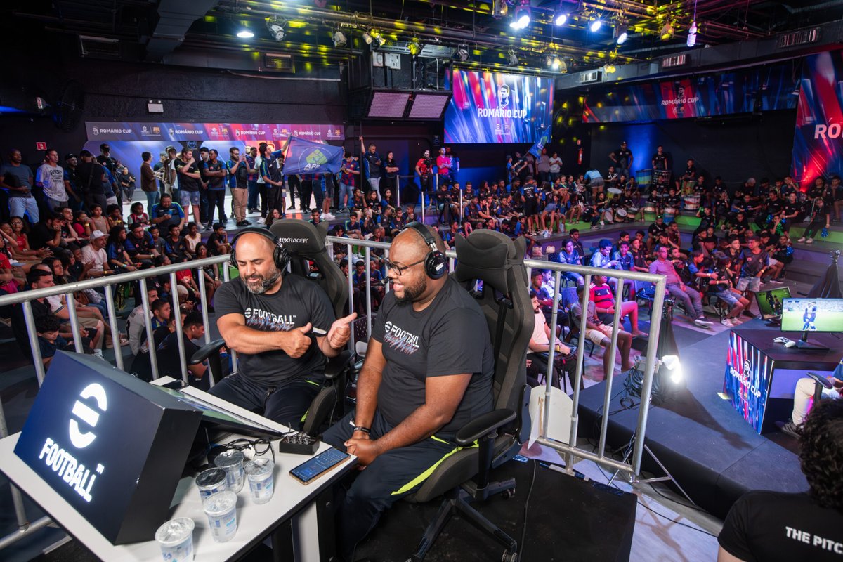 Arena AfroGames sedia final da Romário Cup e projeta Brasil no eFootball mundial