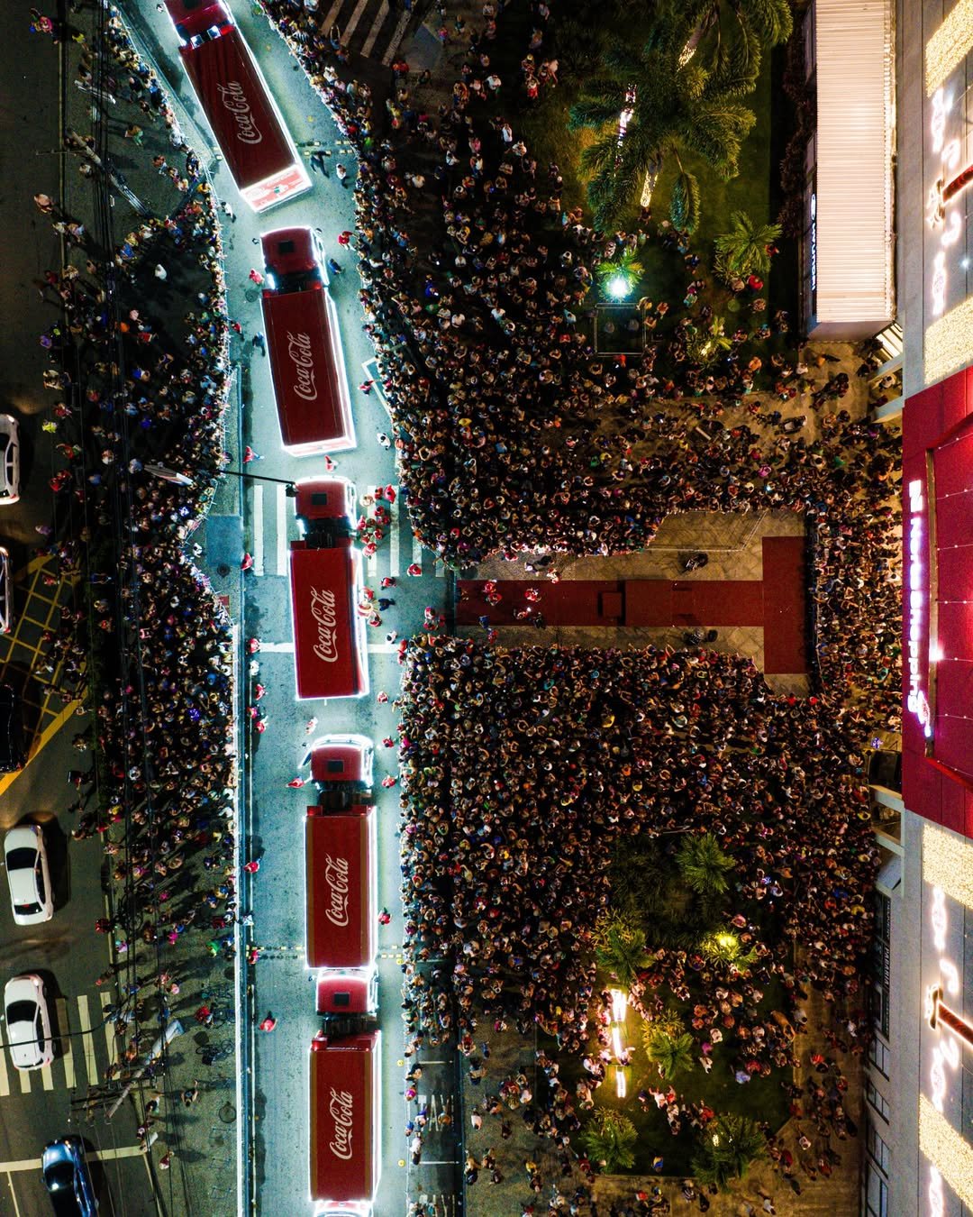 Caravana de Natal da Coca-Cola chega ao NorteShopping