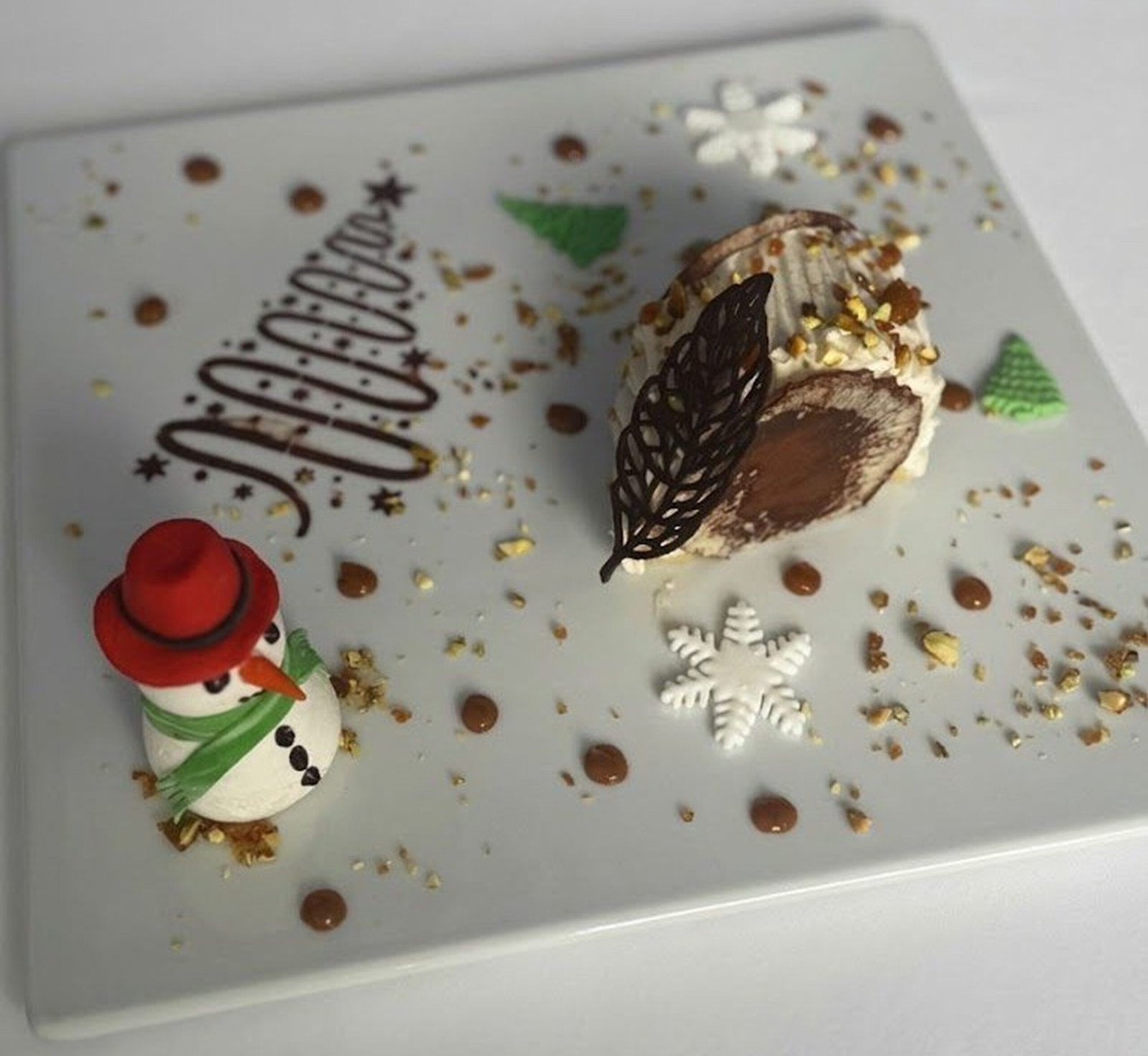 Christmas dinner in 8 courses at Signatures