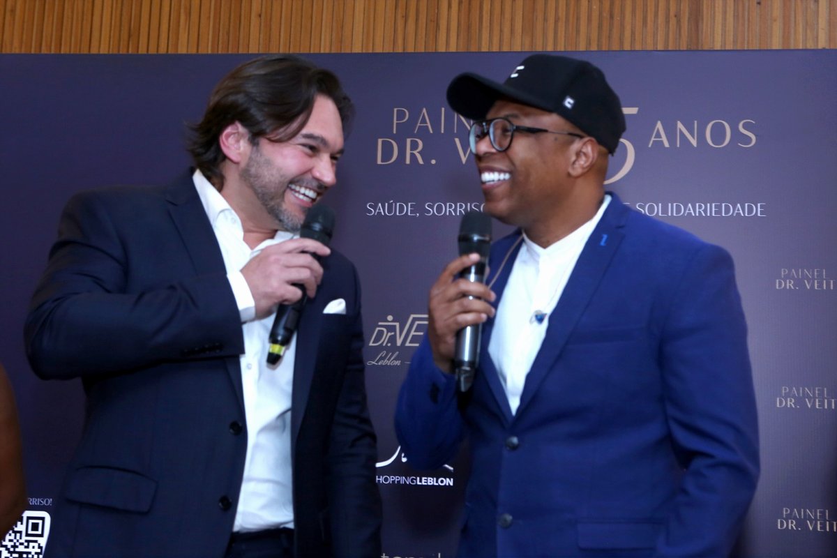 Estrelas celebram 25 anos da Dr. Veit no Leblon