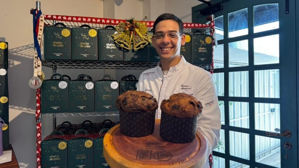 Produção de Natal dos panettones premiados e inovadores da Cheiro do Pão vai consumir uma tonelada de insumos importados e nacionais