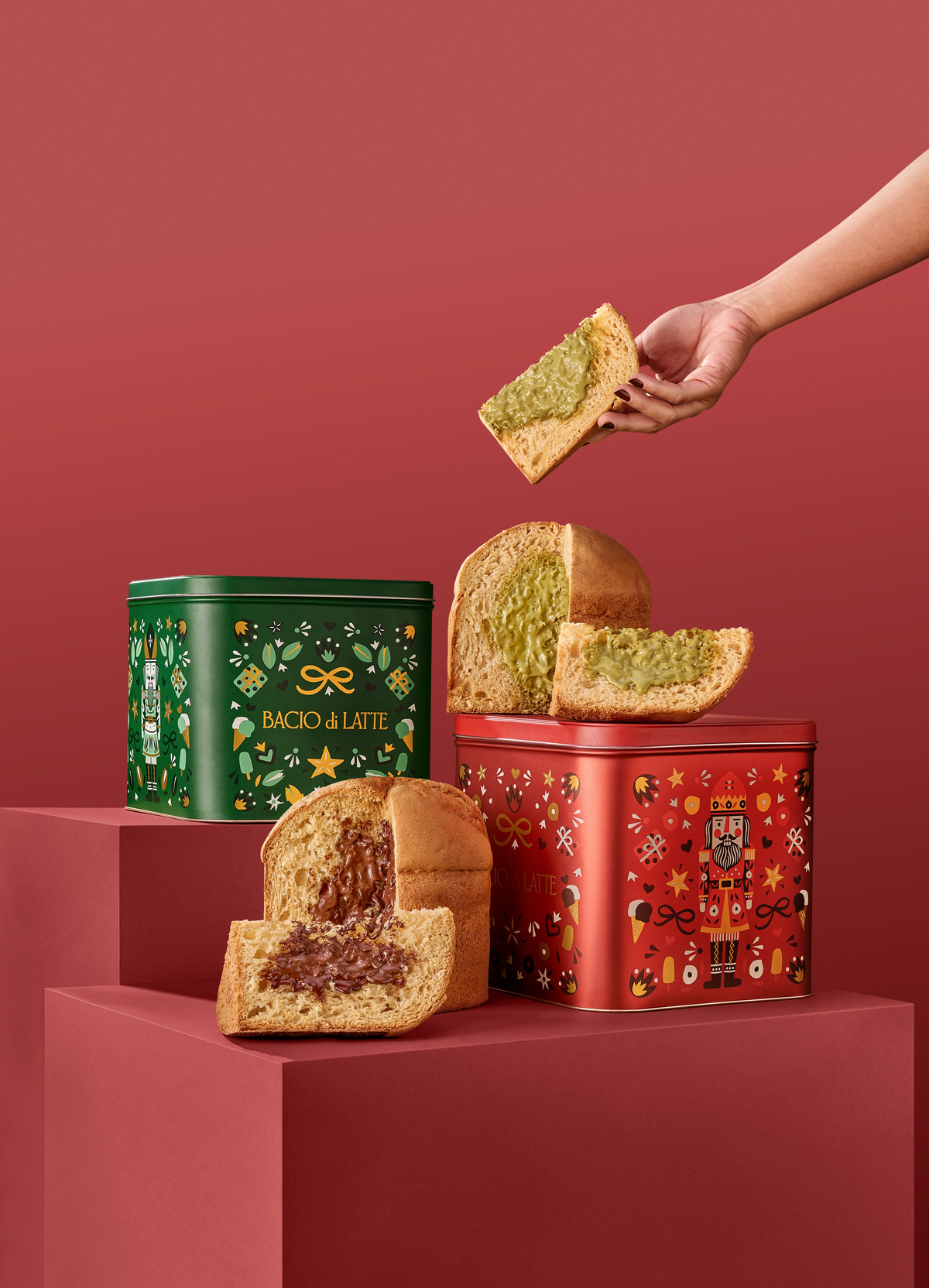 Bacio di Latte lança panettone Gianduia para o Natal