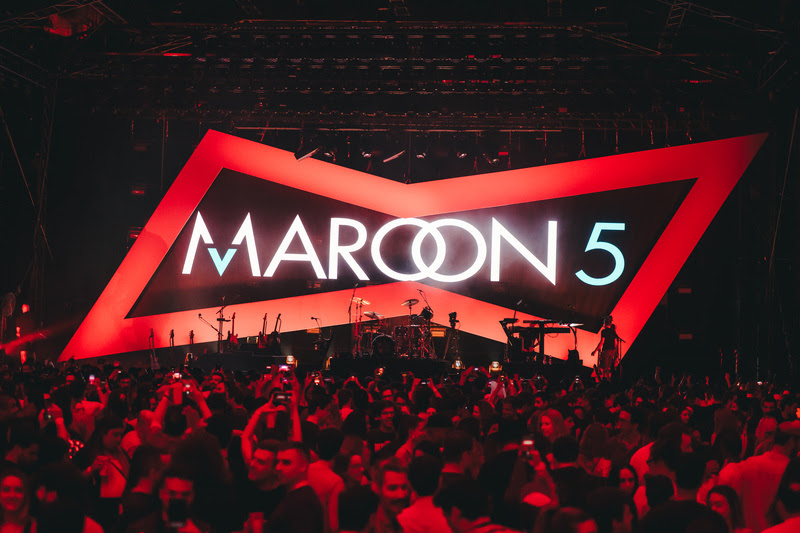 Maroon 5 abre Bud Live Brasil com show exclusivo