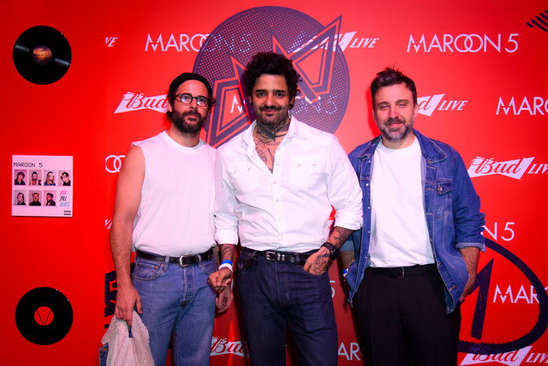 Maroon 5 abre Bud Live Brasil com show exclusivo