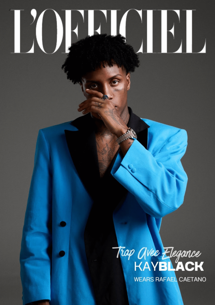 Kayblack makes history on the cover of L’Officiel UK