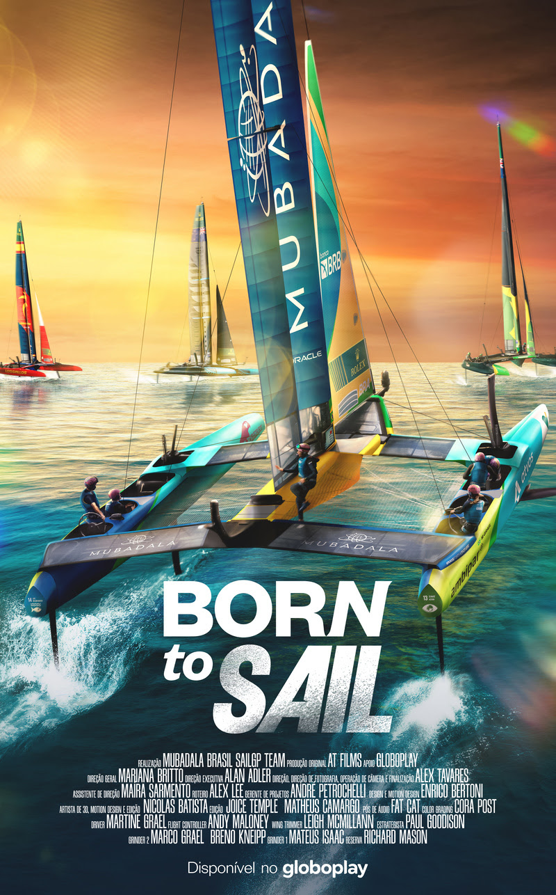 Série “Born to Sail” mostra bastidores do Mubadala Brazil SailGP Team