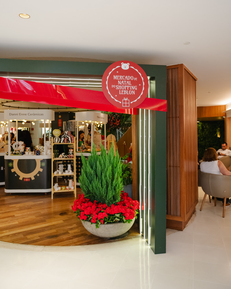 Shopping Leblon entra no último fim de semana de Natal com oficinas, Paradas e Mercado especial