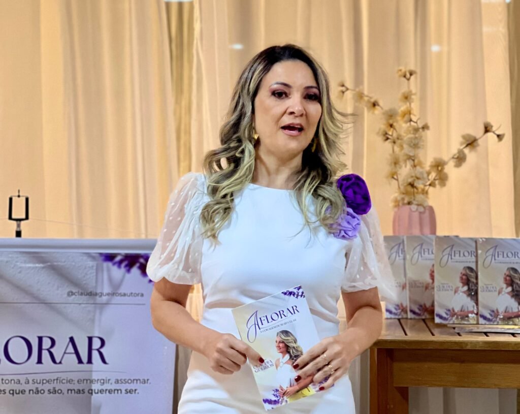 Cláudia Gueiros transforma cicatrizes em sementes de esperança