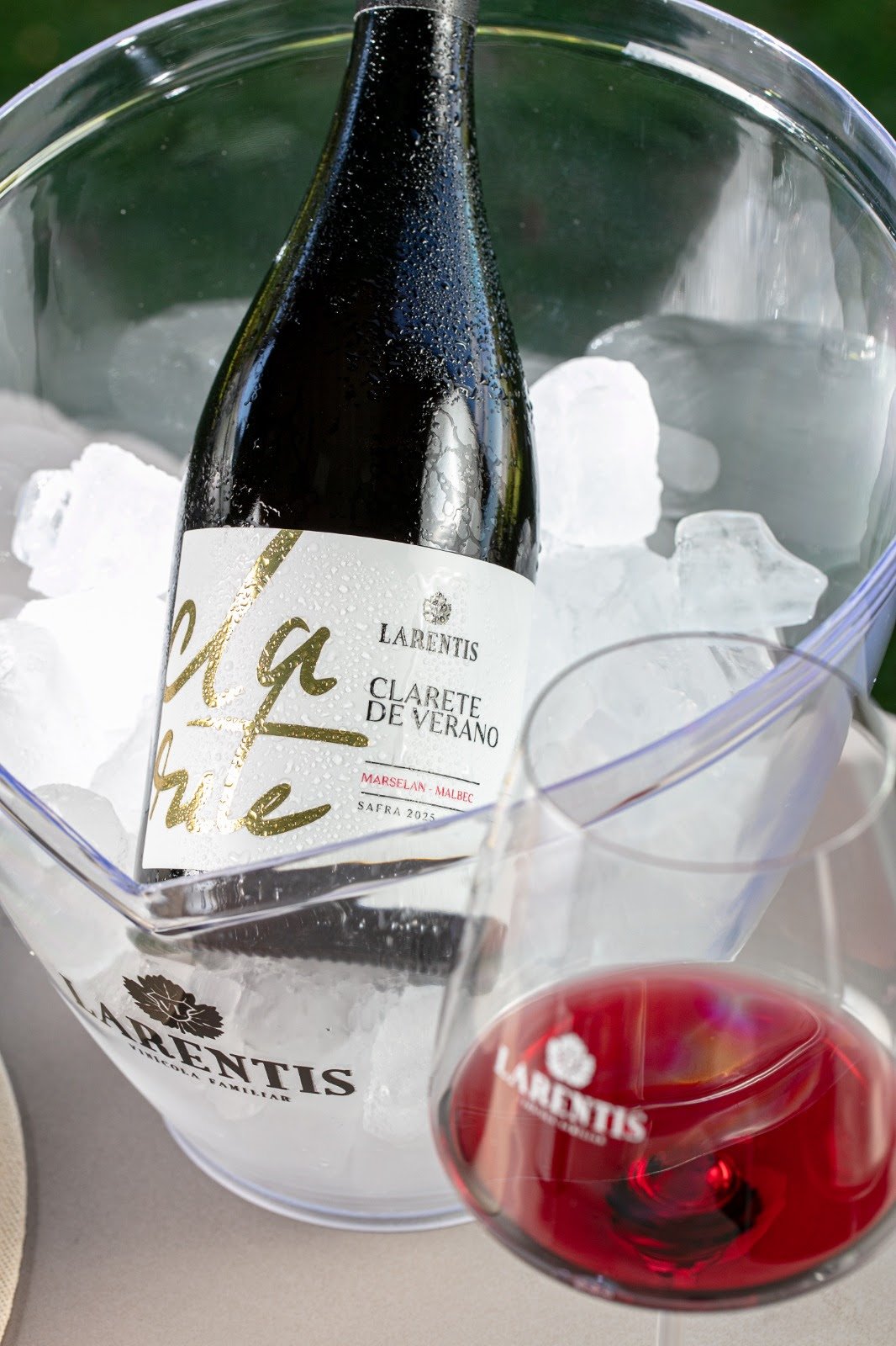 Larentis lança Clarete de Verano, tinto jovem de verão escolhido por membros do clube