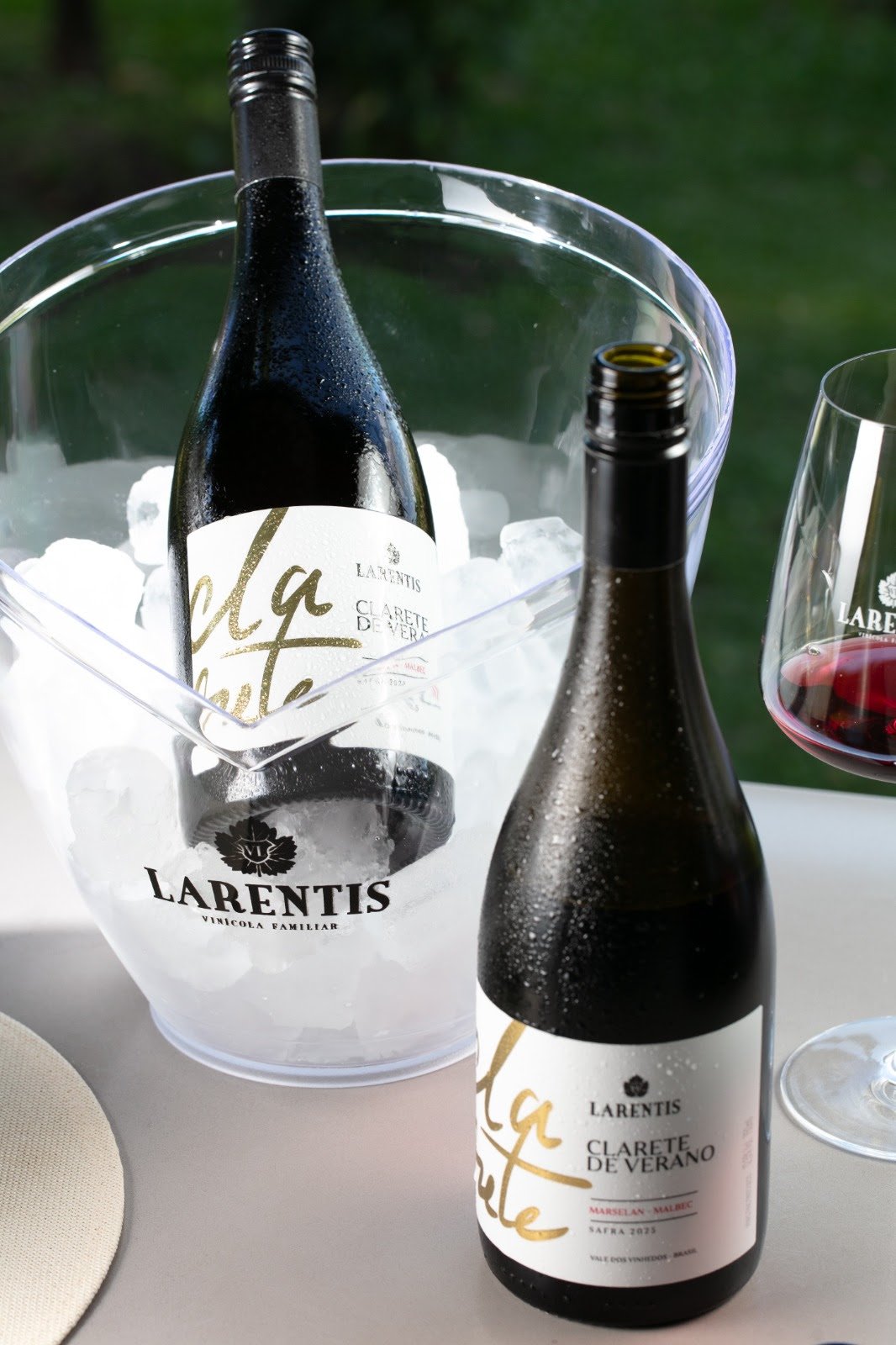 Larentis lança Clarete de Verano, tinto jovem de verão escolhido por membros do clube