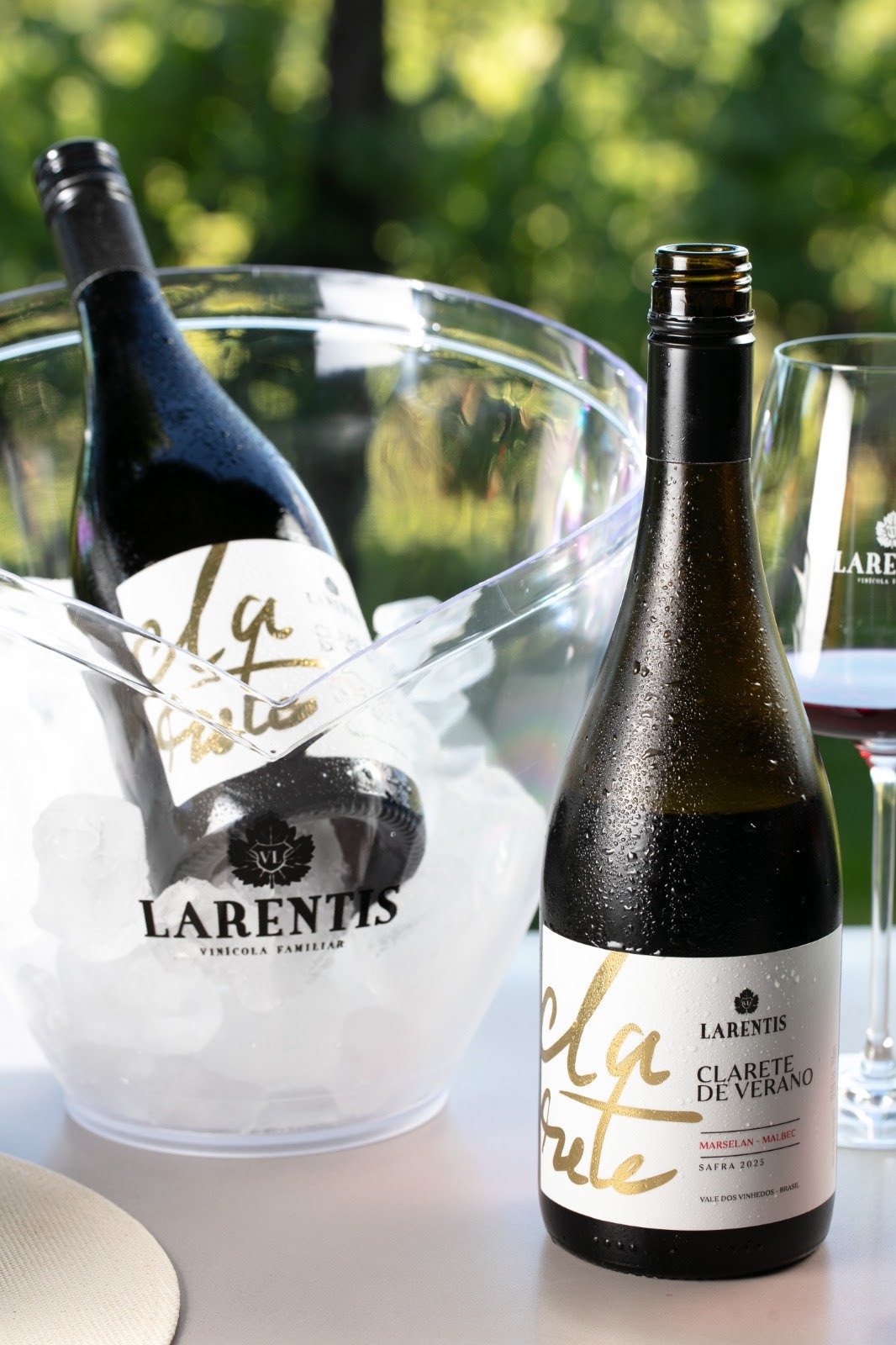 Larentis lança Clarete de Verano, tinto jovem de verão escolhido por membros do clube