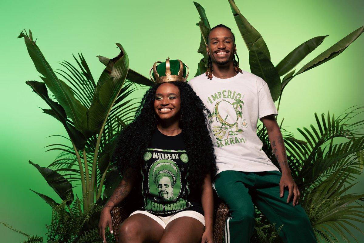 Império Serrano e Chico Rei lançam coleção para o Carnaval 2026