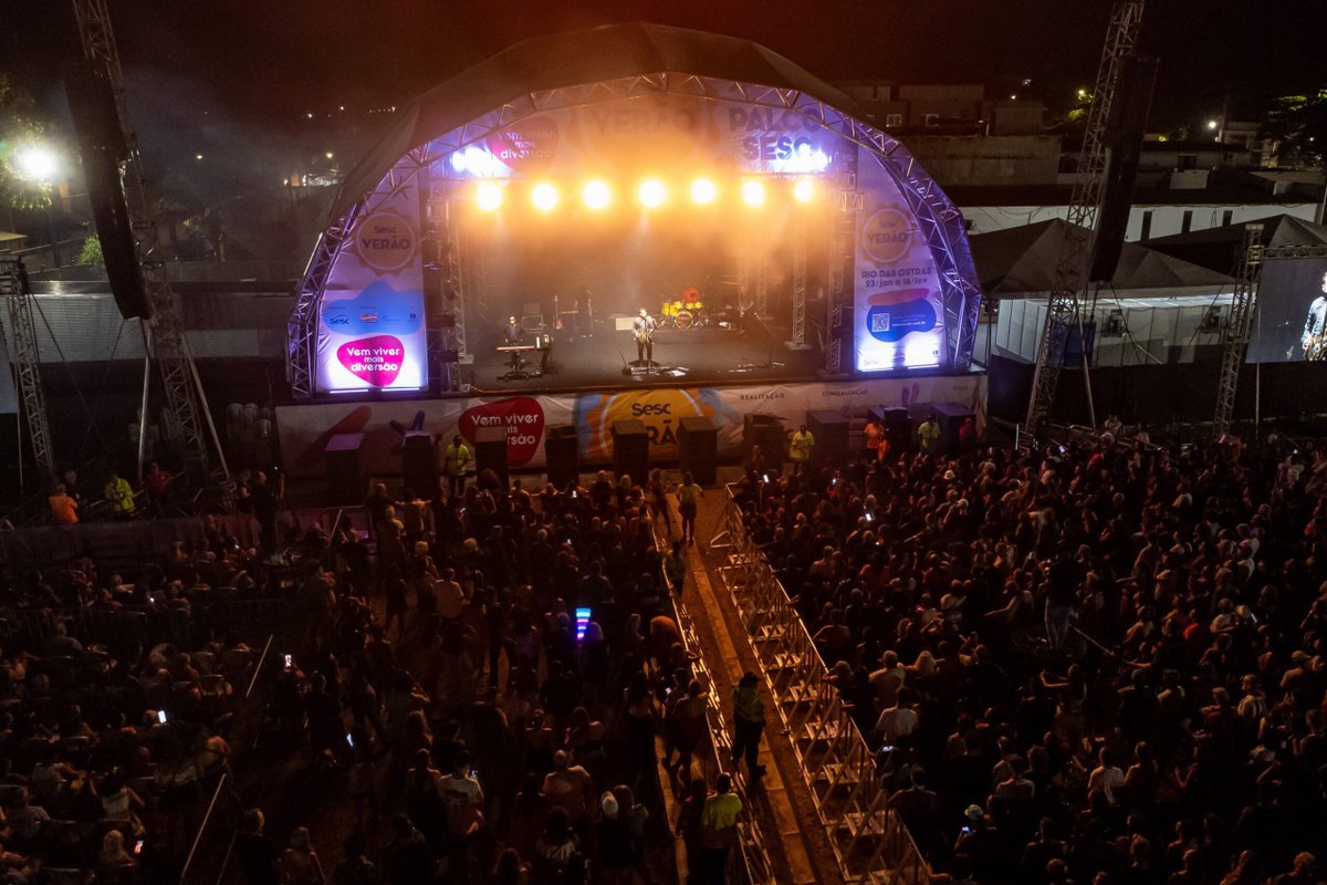 Sesc Verão 2026 agita 25 cidades do RJ com programação gratuita