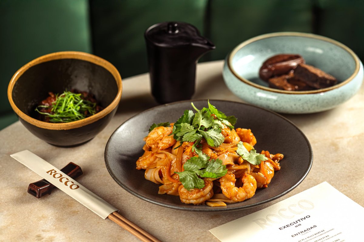 Rocco abre para almoço e aposta na cozinha japonesa