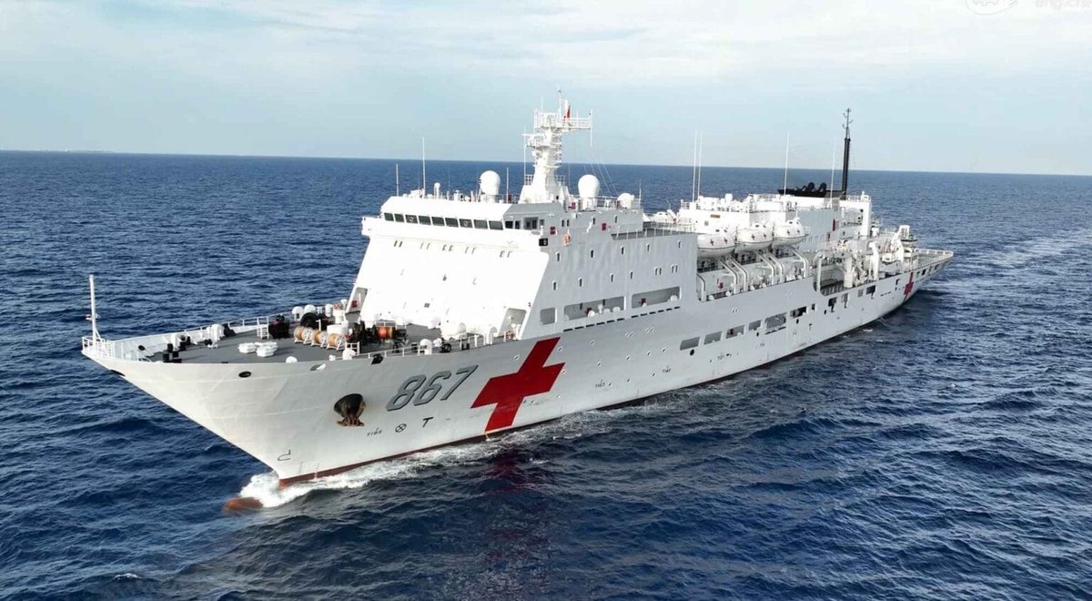 Navio-médico chinês e MSC atracam no Pier Mauá nesta quinta