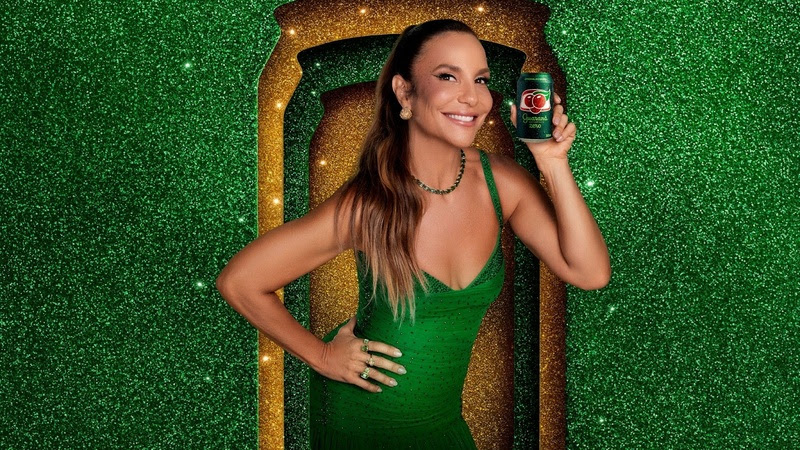 Ivete vira embaixadora do Guaraná e regrava jingle para 2026