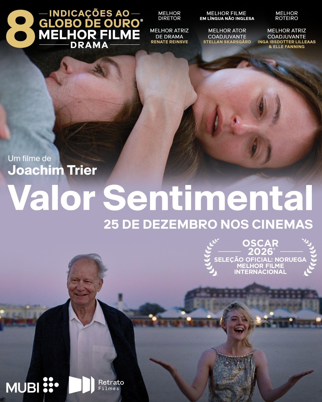 Valor Sentimental lota cinemas pré-Globo de Ouro