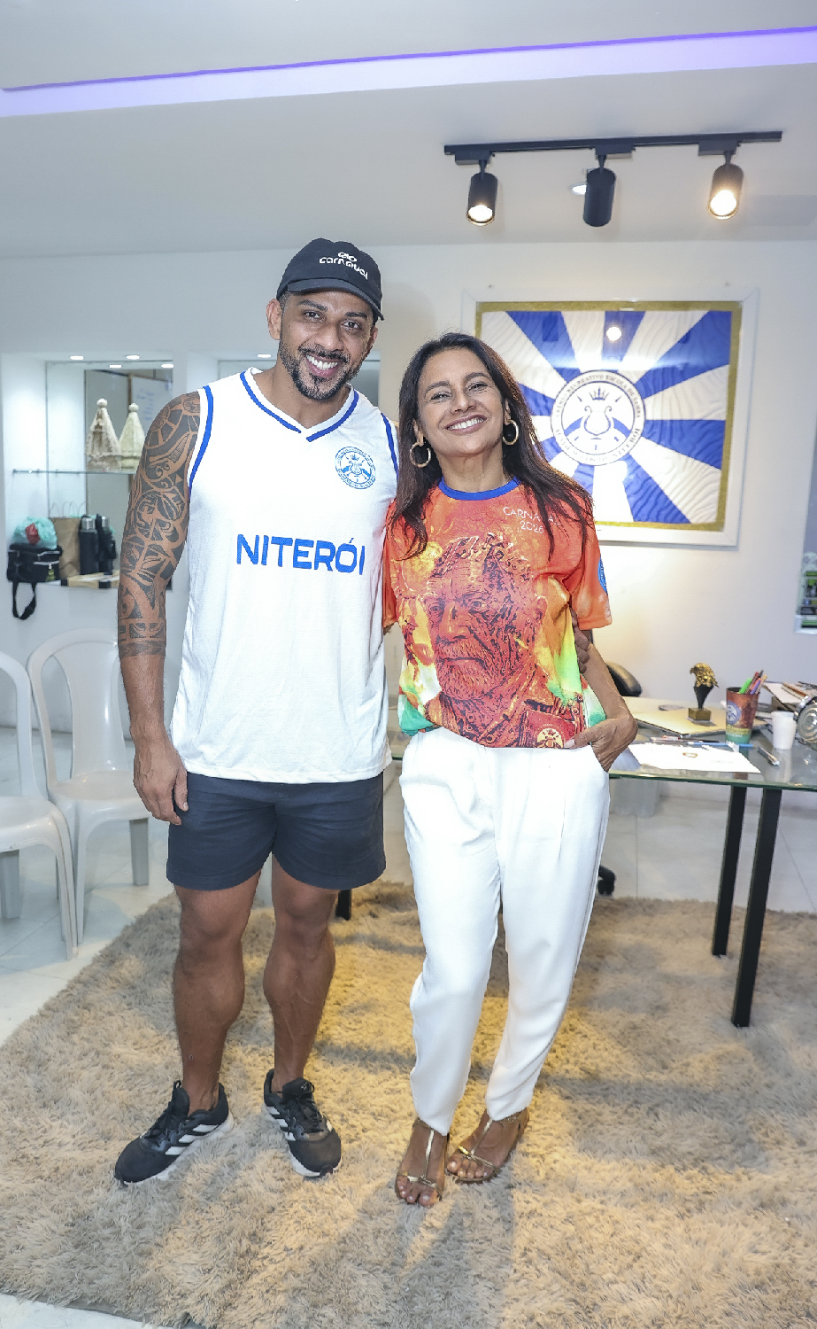 Dira Paes será Dona Lindu no desfile da Acadêmicos de Niterói