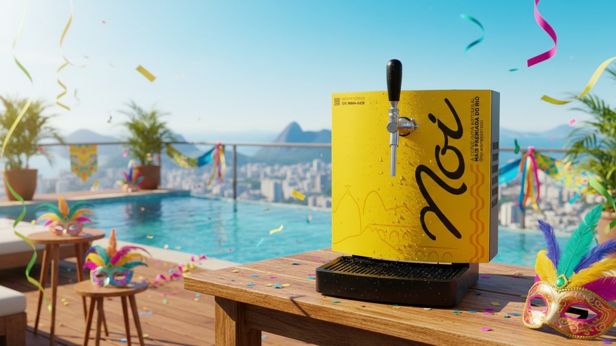 Noi oferece chopeira em casa no Carnaval com até 20% OFF