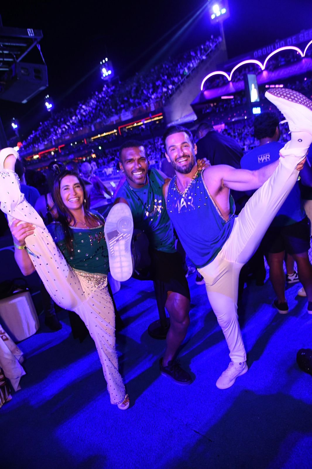 Camarote Mar brilha com Tatau, Belo e desfile de estrelas na Sapucaí