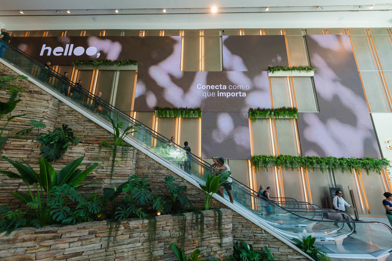 Shopping Leblon inaugura painel de LED de 110 m² na entrada