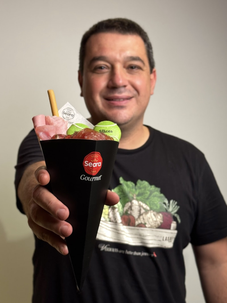 Seara Gourmet lança Slices no Rio Open 2026 com chef Rafa Costa e Silva