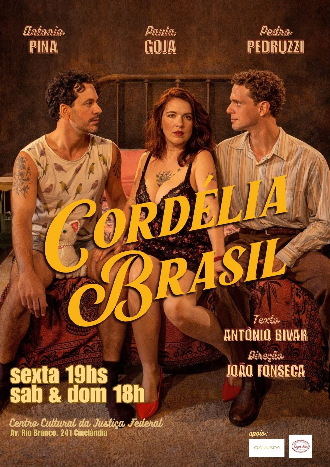 Clássico “Cordélia Brasil” estreia na Mostra Mulheres em Cena