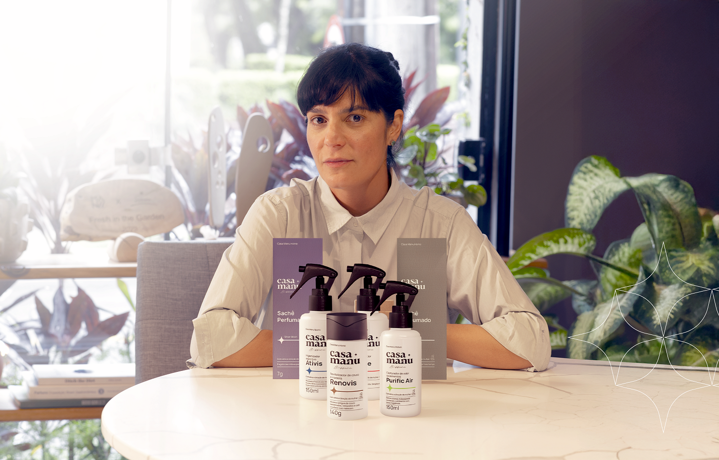 Manu Buffara lança Casa Manu para o lar